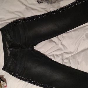 Rockroll studded jeans